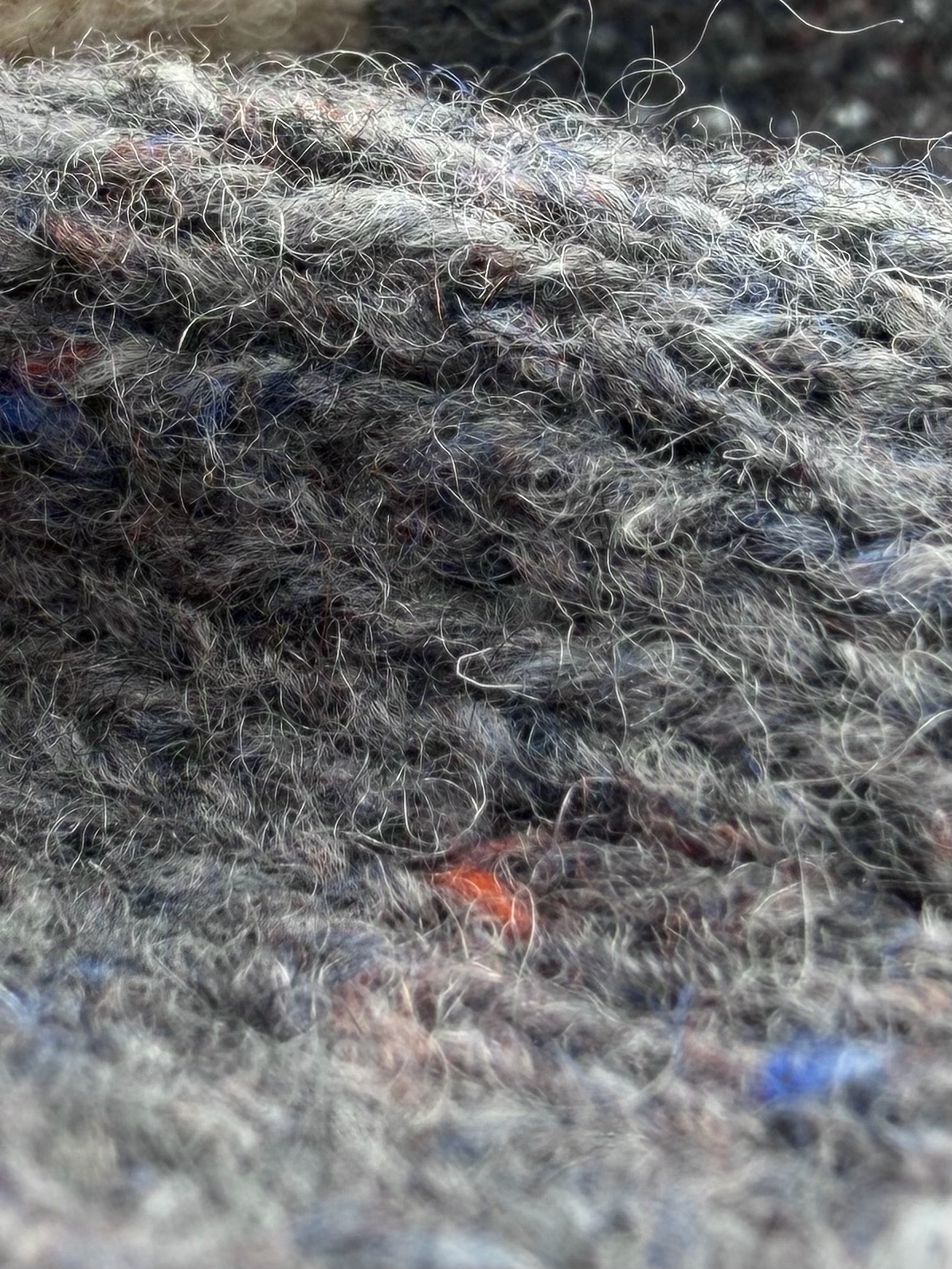 New Mill Tweed Birt 2/12 – Tweedgarn auf Konus Grau foto 4